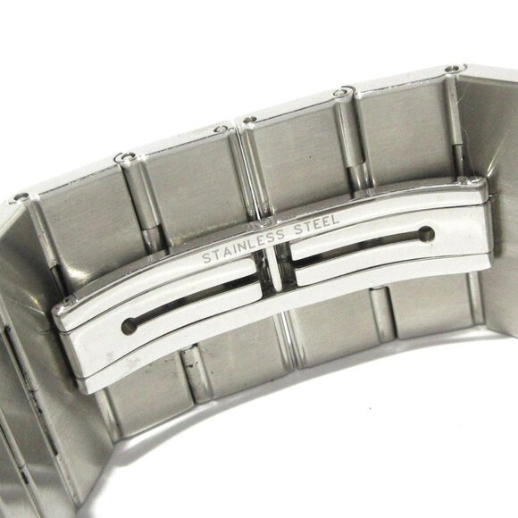 Auth CHANEL Chocolat H0934 Silver Women's Wrist Watch - Picture 9 of 10